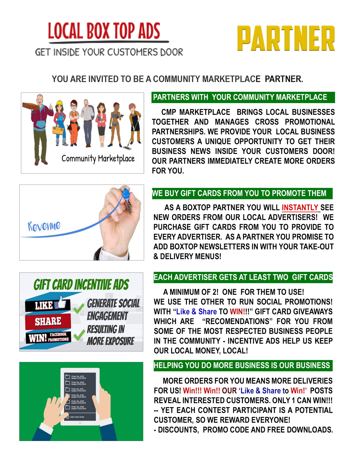CMP Community Magazine Publication Partners